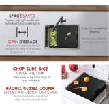 16 3/4" Wood Fiber Workstation Cutting Board