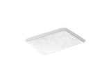Sartorial™ Paisley Caxton® 20" rectangular undermount bathroom sink