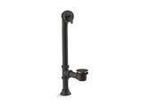 Iron Works® Decorative 1-1/2" adjustable pop-up bath drain for 5' whirlpool with tailpiece
