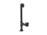 Iron Works® Decorative 1-1/2" adjustable pop-up bath drain for 5' whirlpool with tailpiece