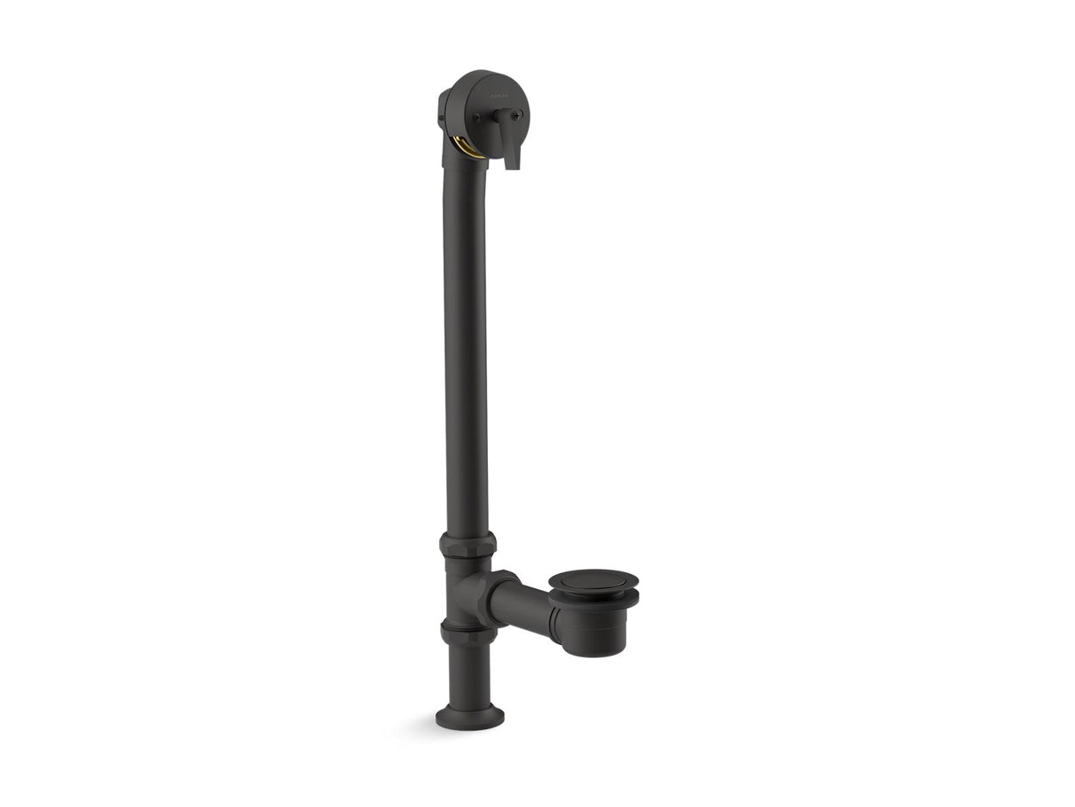 Artifacts® 1-1/2" pop-up bath drain for above- and through-the-floor freestanding bath installations