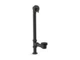 Artifacts® 1-1/2" pop-up bath drain for above- and through-the-floor freestanding bath installations