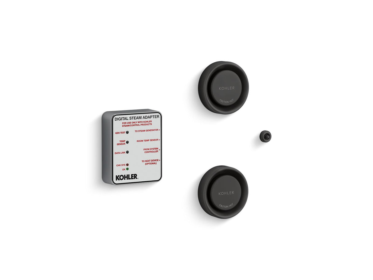 Invigoration® Series Tandem digital steam adapter kit