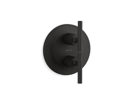 Purist® MasterShower® temperature and volume control valve trim