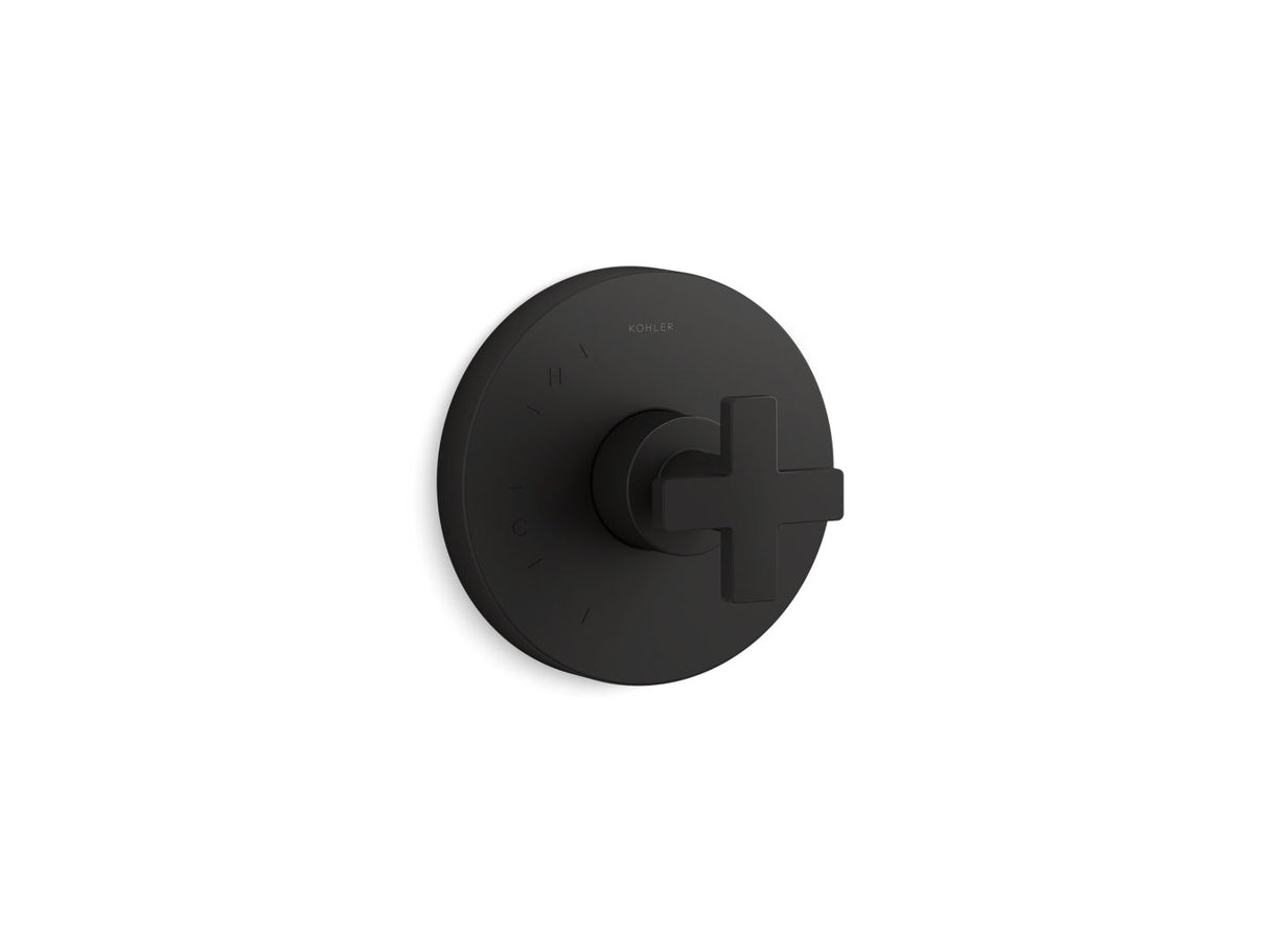 Composed® Rite-Temp® valve trim with cross handle