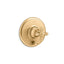 Artifacts® Rite-Temp® valve trim with push-button diverter and cross handle