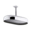 Statement® Oblong 14" single-function rainhead, 2.5 gpm
