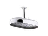 Statement® Oblong 14" single-function rainhead, 2.5 gpm