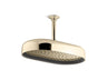 Statement® Oblong 14" single-function rainhead, 2.5 gpm
