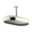 Statement® Oblong 14" single-function rainhead, 2.5 gpm