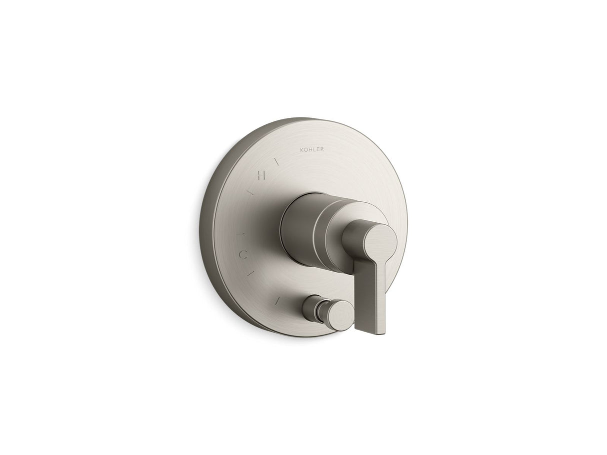 Components® Rite-Temp® valve trim with Lever handle and diverter