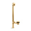 Artifacts® 1-1/2" pop-up bath drain for above- and through-the-floor freestanding bath installations