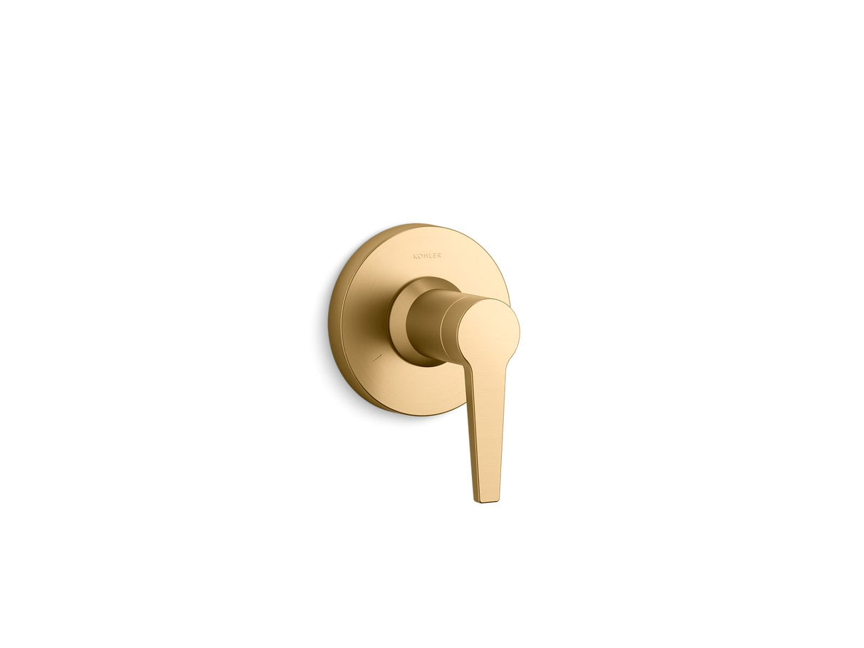 Pitch® MasterShower® transfer valve trim with lever handle