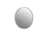 Essential 28" round framed mirror