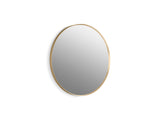 Essential 28" round framed mirror