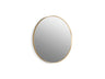 Essential 28" round framed mirror