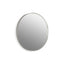 Essential 28" round framed mirror
