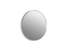 Essential 28" round framed mirror