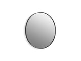 Essential 28" round framed mirror