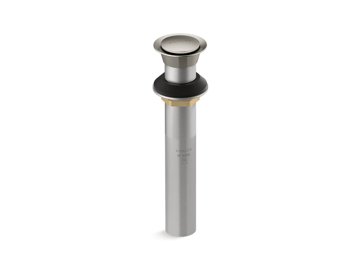 Clicker drain without overflow