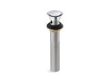 Clicker drain with overflow