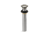 Clicker drain with overflow