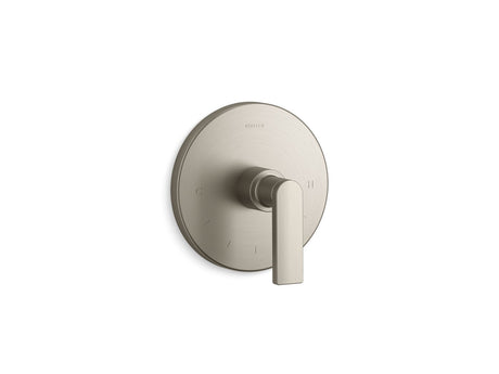 Composed® MasterShower® temperature control valve trim with lever handle