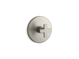 Composed® MasterShower® temperature control valve trim with cross handle