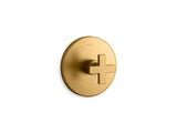 Composed® MasterShower® temperature control valve trim with cross handle