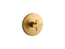 Composed® MasterShower® temperature control valve trim with cross handle