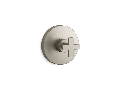 Composed® Rite-Temp® valve trim with cross handle