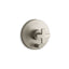 Composed® Rite-Temp® valve trim with push-button diverter and cross handle