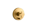 Composed® Rite-Temp® valve trim with push-button diverter and cross handle