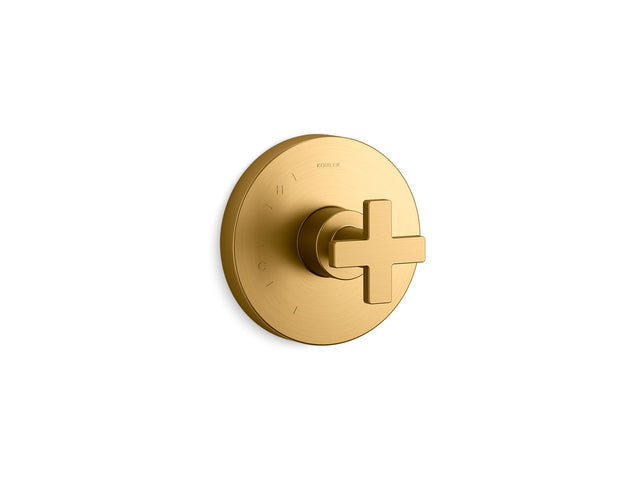 Composed® Rite-Temp® valve trim with cross handle