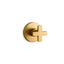 Composed® MasterShower® volume control valve trim with cross handle
