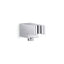 Statement® Wall-mount handshower holder with supply elbow and check valve