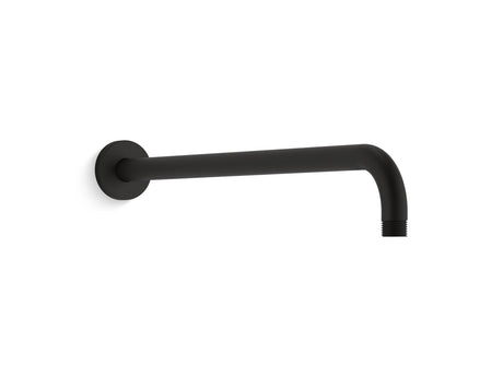 Statement® 19" wall-mount single-function rainhead arm and flange