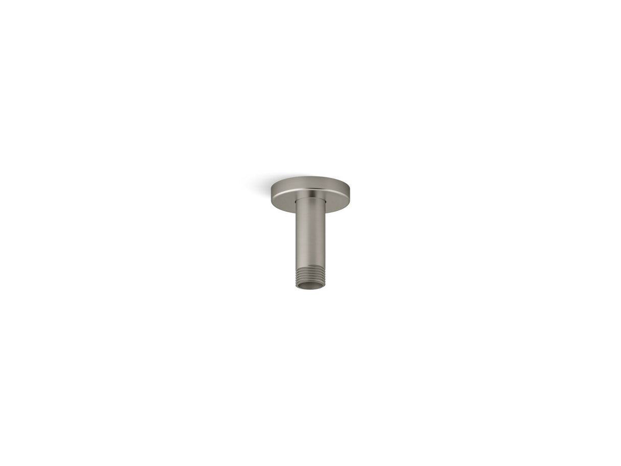 Statement® 3" ceiling-mount single-function rainhead arm and flange