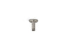 Statement® 3" ceiling-mount single-function rainhead arm and flange