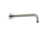 Statement® 19" wall-mount single-function rainhead arm and flange
