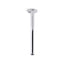 Statement® 12" ceiling-mount single-function rainhead arm and flange