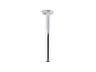 Statement® 12" ceiling-mount single-function rainhead arm and flange