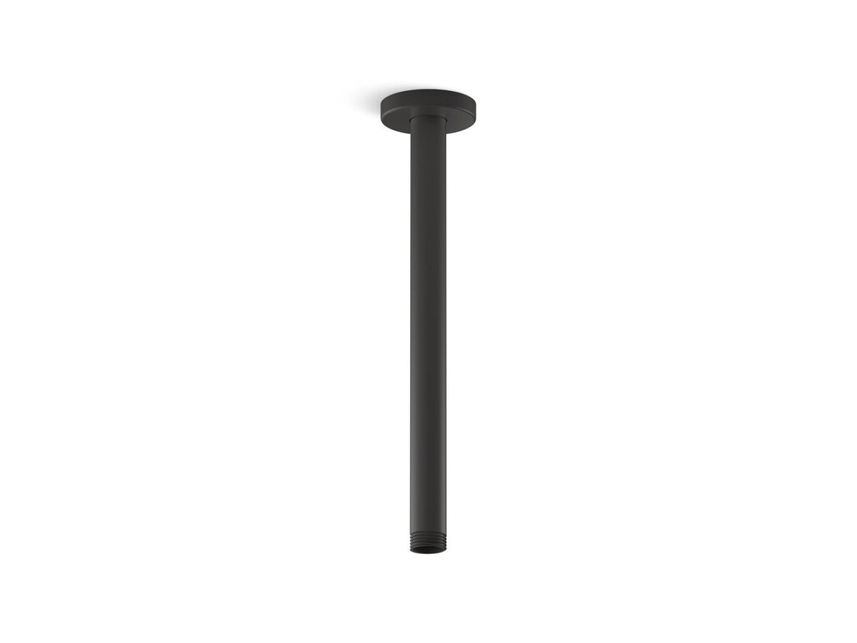 Statement® 12" ceiling-mount single-function rainhead arm and flange