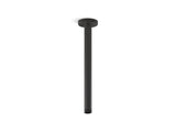 Statement® 12" ceiling-mount single-function rainhead arm and flange