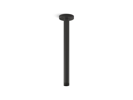 Statement® 12" ceiling-mount single-function rainhead arm and flange