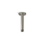 Statement® 6" ceiling-mount single-function rainhead arm and flange