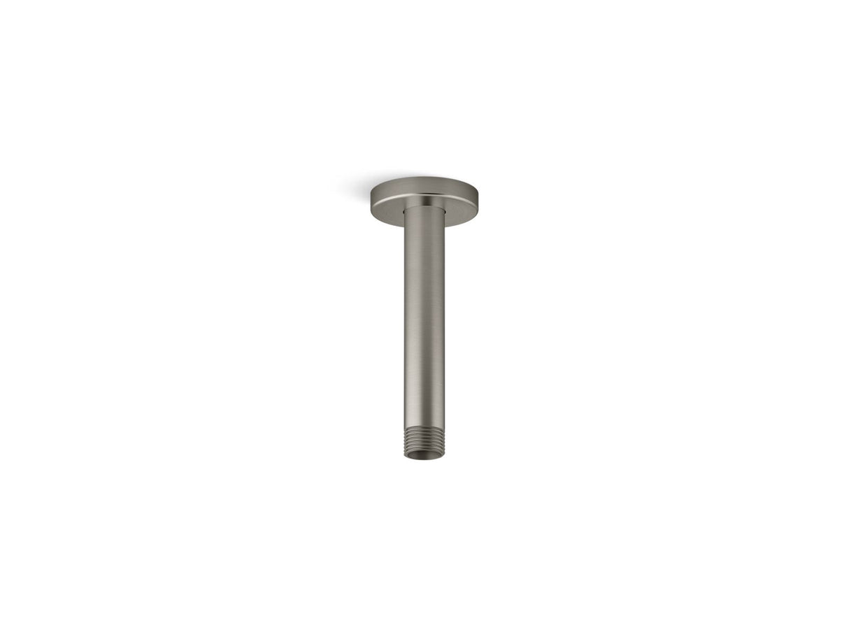 Statement® 6" ceiling-mount single-function rainhead arm and flange