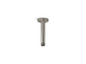 Statement® 6" ceiling-mount single-function rainhead arm and flange