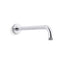 Statement® 15-1/2" wall-mount single-function rainhead arm and flange