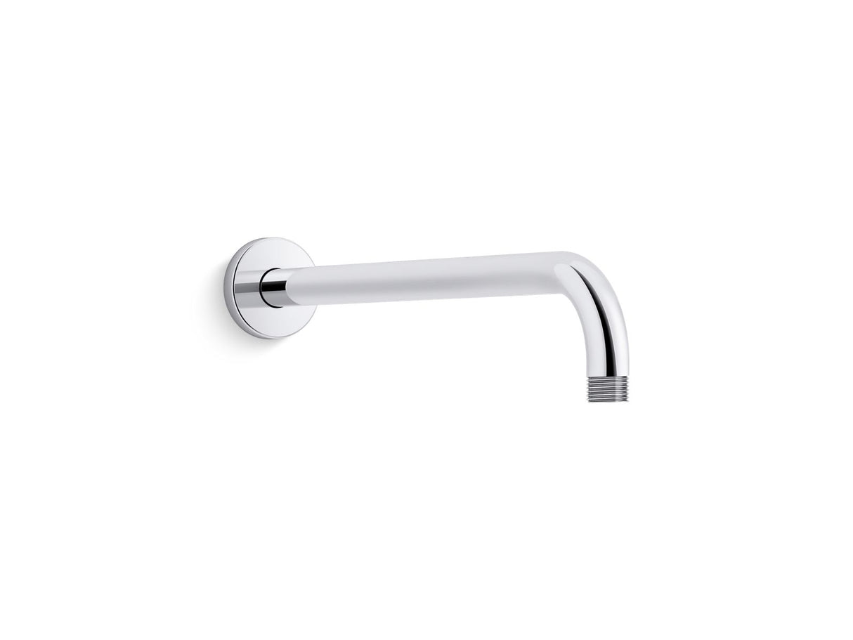 Statement® 15-1/2" wall-mount single-function rainhead arm and flange